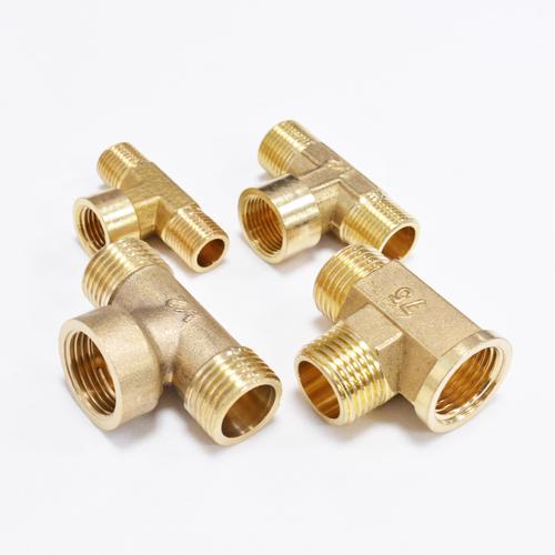 水暖管件专家 自产自销内外牙铜三通、等径三通与内外丝T型管件，支持来图定制